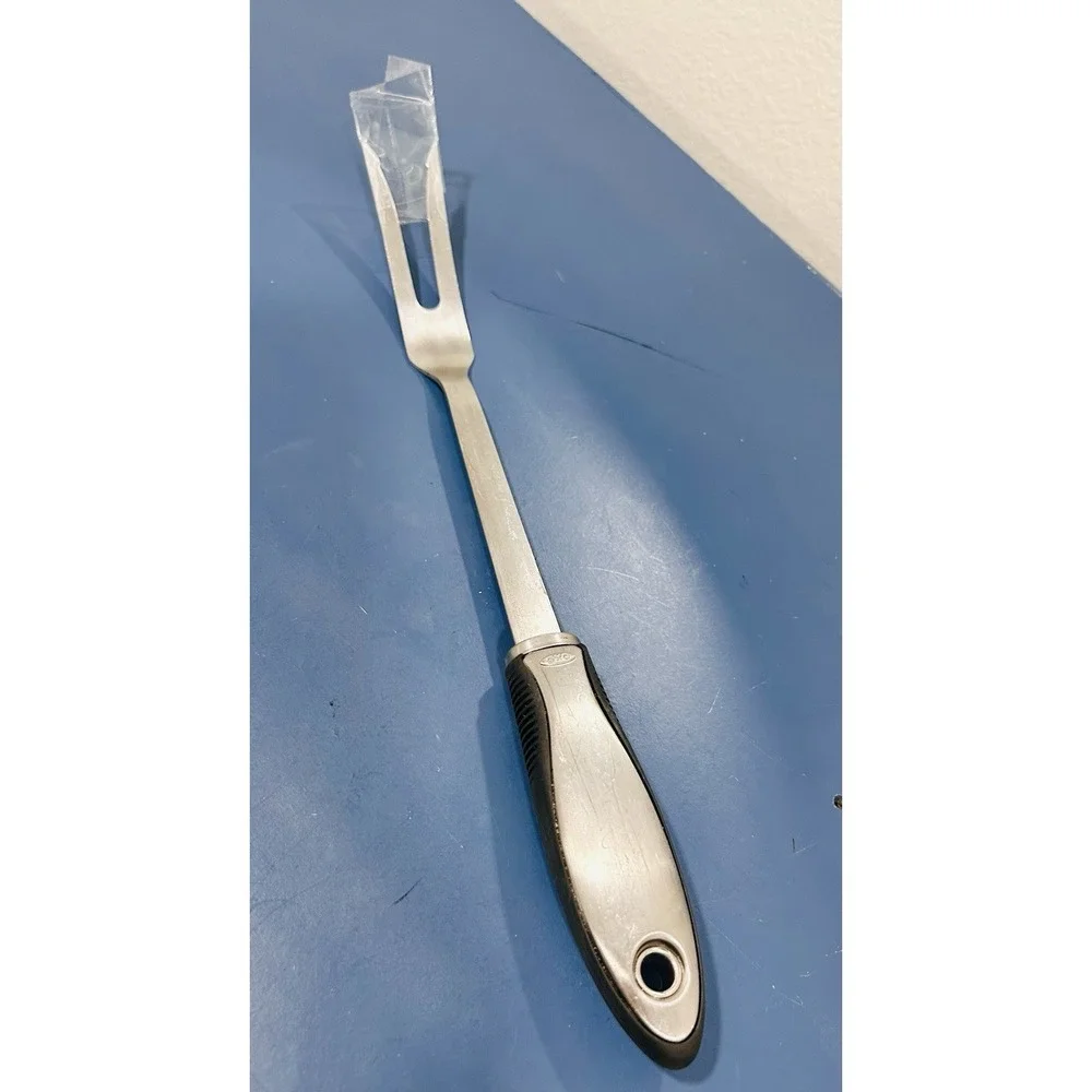 OXO SteeL Good Grips‎ Stainless Steel Carving Fork Heavy Duty Utensil 13.5